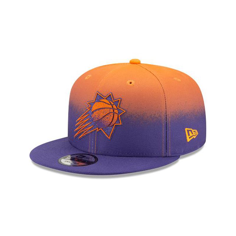 NBA Phoenix Suns Back Half 9Fifty Snapback (HOC5958) - Purple New Era Caps